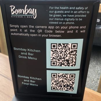 Bombay Kitchen and Bar - Menu QR codes~ (May 2021) - Indian Near Me - Vancouver, British Columbia Bombay Kitchen and Bar - Menu QR codes~ (May 2021) - Indian Near Me - Vancouver, British Columbia