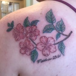 Purple Lotus Tattoo Shavons