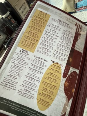 Menu photo 2 11th Street Diner Miami Beach, FL