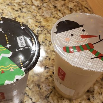 Gong Cha - Holiday themed! - Bubble Tea Near Me - Virginia Beach, Virginia