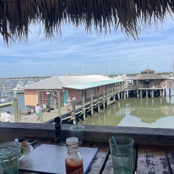 The Conch House Restaurant - View from tiki hut - Caribbean Near Me - Saint Augustine, Florida