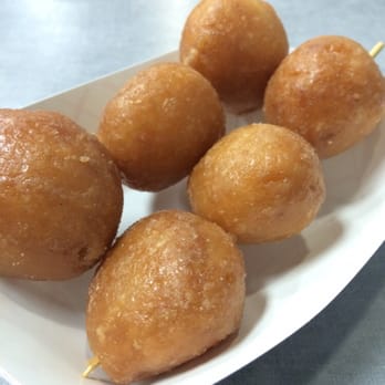 Red Rice - Fried Mochi on the house :D - Barbeque Near Me - Las Vegas, Nevada