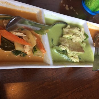 Thai Square - Curry sampler - Thai Near Me - Denton, Texas