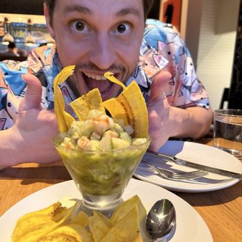 Bulla Gastrobar - Ceviche with plantain chips - Gastropubs Near Me - Coral Gables, Florida