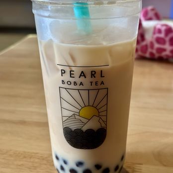 Pearl Boba Tea - Apple pie boba with oat milk - Bubble Tea Near Me - Missoula, Montana Pearl Boba Tea - Apple pie boba with oat milk - Bubble Tea Near Me - Missoula, Montana
