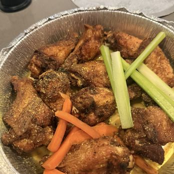 Mony’s Pizzeria - Lemon pepper wings (lemon pepper sauce is house made) - Pizza Near Me - Houston, Texas Mony’s Pizzeria - Lemon pepper wings (lemon pepper sauce is house made) - Pizza Near Me - Houston, Texas