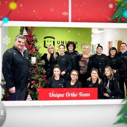 Unique Orthodontics - Wishing you the happiest of holidays from the Unique Ortho Team!