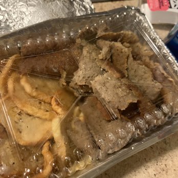 Yia Yia's Taverna - Doner Gyro Platter in takeout container - Greek Near Me - Brooklyn, New York Yia Yia's Taverna - Doner Gyro Platter in takeout container - Greek Near Me - Brooklyn, New York