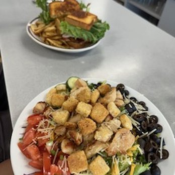 Narrows Rv Park - Foreground - chicken salad, background - club - Restaurants Near Me - Princeton, Oregon