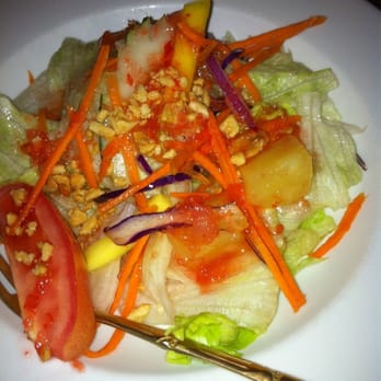 Nicky's Thai Kitchen - The salad w lunch - Thai Near Me - Pittsburgh, Pennsylvania
