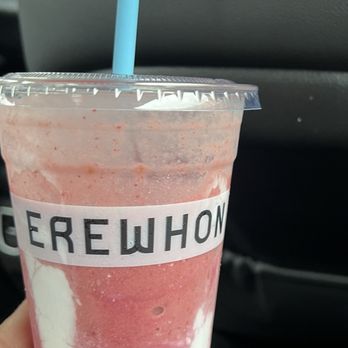 Erewhon - Strawberry Glaze Skin Smoothie formerly known as the Hailey Bieber Smoothie. - Grocery Near Me - Pasadena, California