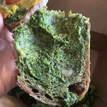 Porta Blu - Pesto @ " grilled cheese " - New American Near Me - Menlo Park, California Porta Blu - Pesto @ " grilled cheese " - New American Near Me - Menlo Park, California