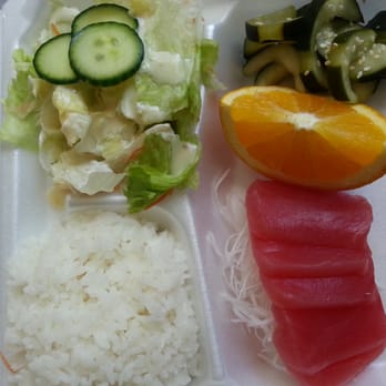 Hisui 2 - Sashimi bento box - Sushi Bars Near Me - Vacaville, California