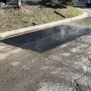 Sandman Paving and Seal Coating - This is the finished job, Thanks Samman's paving and concrete. - Masonry/Concrete Near Me - Gilberts, Illinois