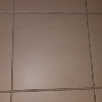 Courtyard by Marriott Akron Stow - It's hard to tell in the photo, but I was disappointed to see that the bathroom floor wasn't cleaned prior to check-in. - Hotels Near Me - Stow, Ohio