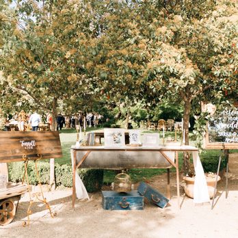 American Vintage Rentals - They provided what was under the table, candlesticks, and the vintage books and clock - Party Equipment Rentals Near Me