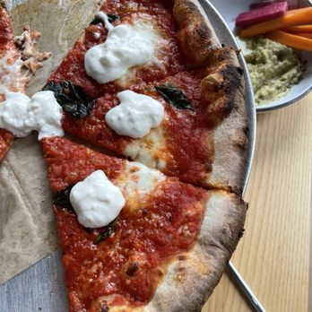 Trigo Wood Fired Pizza - Margarita pizza - Pizza Near Me - Willimantic, Connecticut Trigo Wood Fired Pizza - Margarita pizza - Pizza Near Me - Willimantic, Connecticut