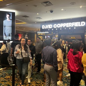 David Copperfield - Outside the entrance - Magicians Near Me - Las Vegas, Nevada