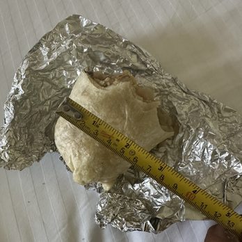 Garcia's Taqueria - Skinniest burrito I have ever bought besides microwave burritos - Mexican Near Me - Sunnyvale, California