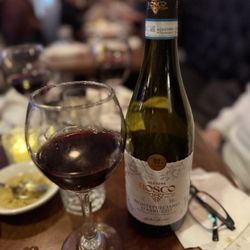Great food and delicious wine!