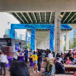 UBE Night Market - Crowds