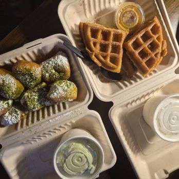 Grace Street - Churro Waffle and Matcha Beignets - Coffee & Tea Near Me - New York, New York Grace Street - Churro Waffle and Matcha Beignets - Coffee & Tea Near Me - New York, New York