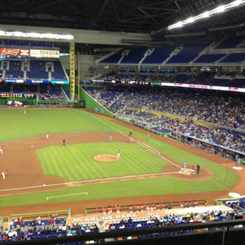 Miami Marlins - Looking out from our suite! - Professional Sports Teams Near Me - Miami, Florida Miami Marlins - Looking out from our suite! - Professional Sports Teams Near Me - Miami, Florida
