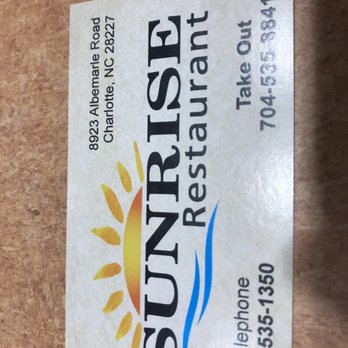 Sunrise Restaurant - Breakfast & Brunch Near Me - Charlotte, North Carolina Sunrise Restaurant - Breakfast & Brunch Near Me - Charlotte, North Carolina