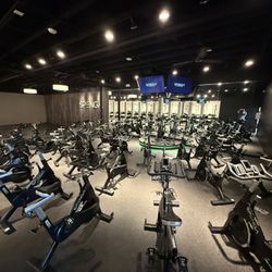 SPIN bikes. Low impact but the best cardio!