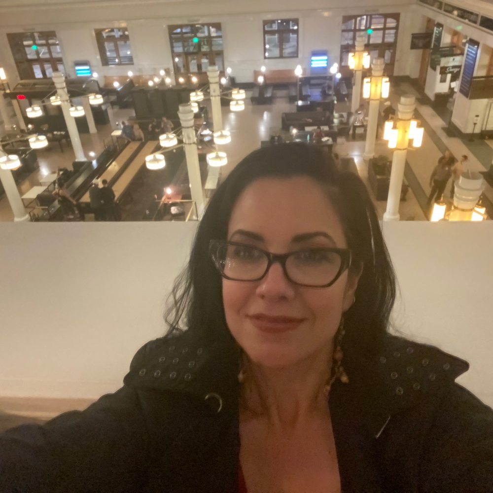 The Cooper Lounge - Still got my rain coat on at The Cooper Lounge inside Union Station - Cocktail Bars Near Me - Denver, Colorado