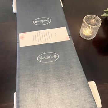 Yoichi's - Table Setting - Japanese Near Me - Santa Barbara, California Yoichi's - Table Setting - Japanese Near Me - Santa Barbara, California