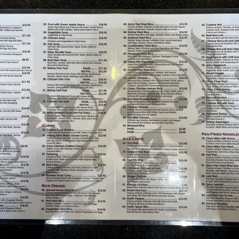 Thai House - Regular Menu - Thai Near Me - Monterey Park, California Thai House - Regular Menu - Thai Near Me - Monterey Park, California