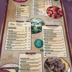 Big River Pizza Company - Menu