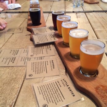 Door County Brewing - Flight - Brewpubs Near Me - Baileys Harbor, Wisconsin