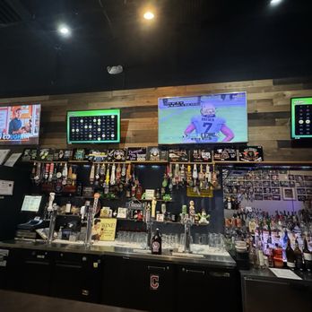The Wine Room & Tavern - Bar area. Lots of beer taps to choose from & a plethora of wines too. Browns games on Sunday afternoon & wine tastings on Friday /Saturday. - Wine Bars Near Me - Avon, Ohio