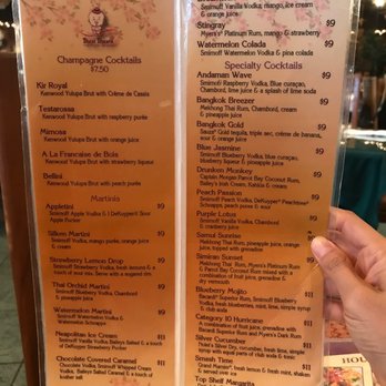 Thai Thani - Cocktail Menu - Thai Near Me - Orlando, Florida Thai Thani - Cocktail Menu - Thai Near Me - Orlando, Florida
