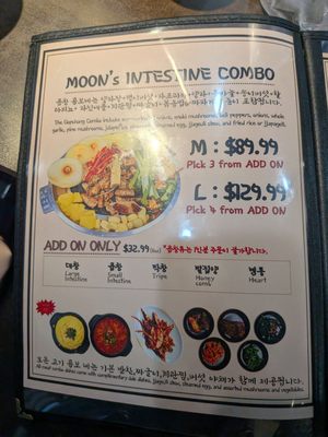 Menu photo 3 Moon Korean BBQ Urban Honolulu, HI