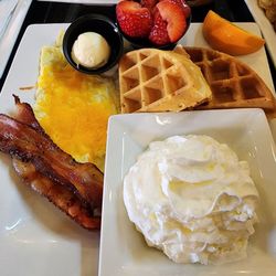 Keke's Breakfast Cafe - Kids breakfast waffle