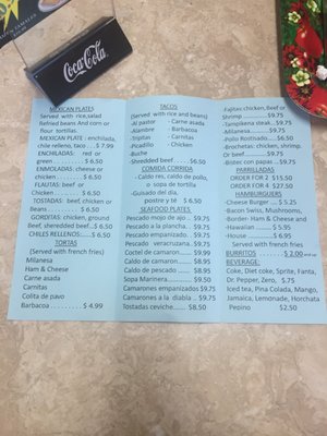 Menu photo 3 Mexicanisimo El Paso, TX Menu photo 3 Mexicanisimo El Paso, TX
