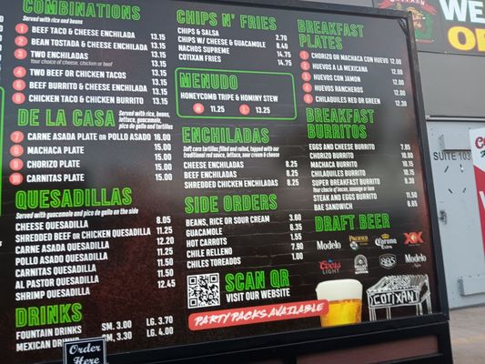 Menu photo 8 Cotixan Mexican Food San Diego, CA Menu photo 8 Cotixan Mexican Food San Diego, CA