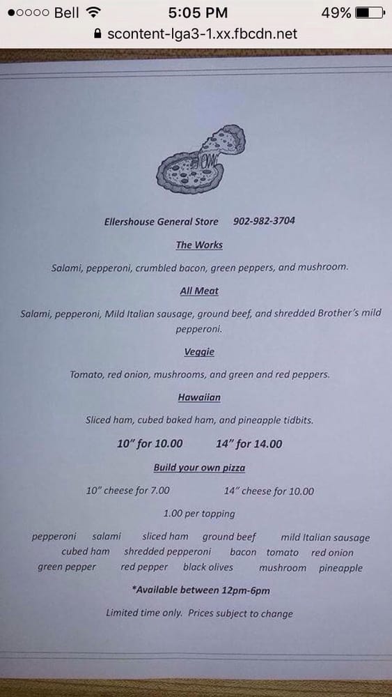 ELLERSHOUSE GENERAL STORE Updated September 2024 376 Ellershouse