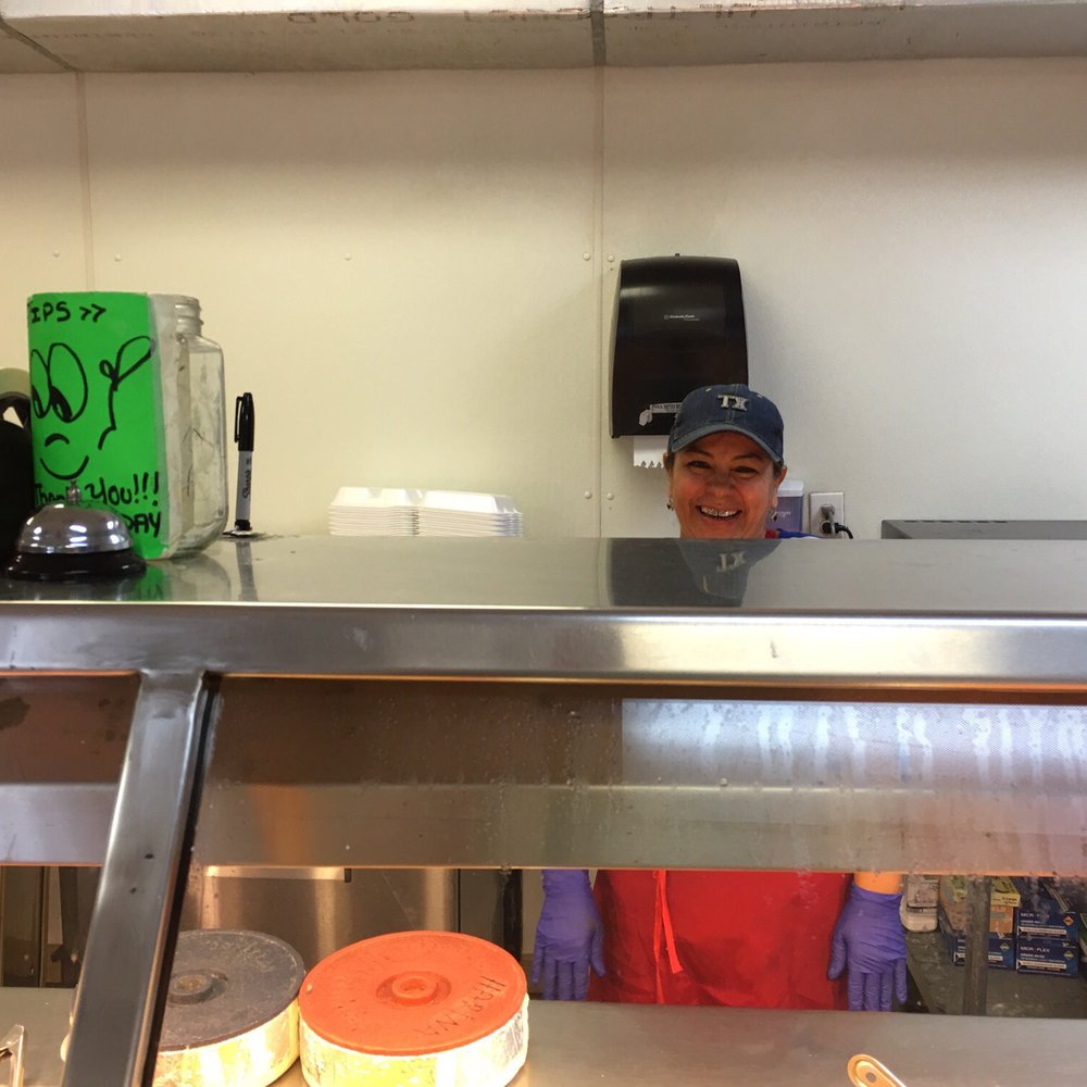 El Triangulo Meat Market - Linda will gladly serve you. - Meat Shops Near Me - La Porte, Texas