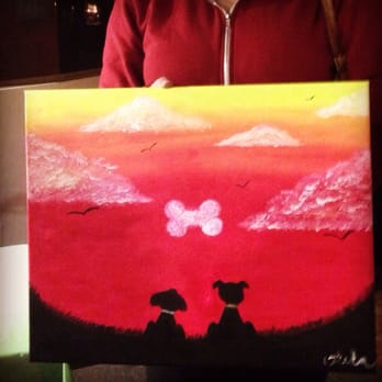 Yaymaker - One of 4 diff paintings I've done, super cute!! - Party & Event Planning Near Me Yaymaker - One of 4 diff paintings I've done, super cute!! - Party & Event Planning Near Me