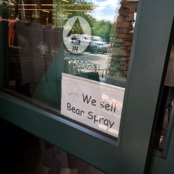 Albertsons - Bear spray...check! - Grocery Near Me - Jackson, Wyoming