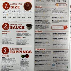 Cottage Inn Pizza - Menu