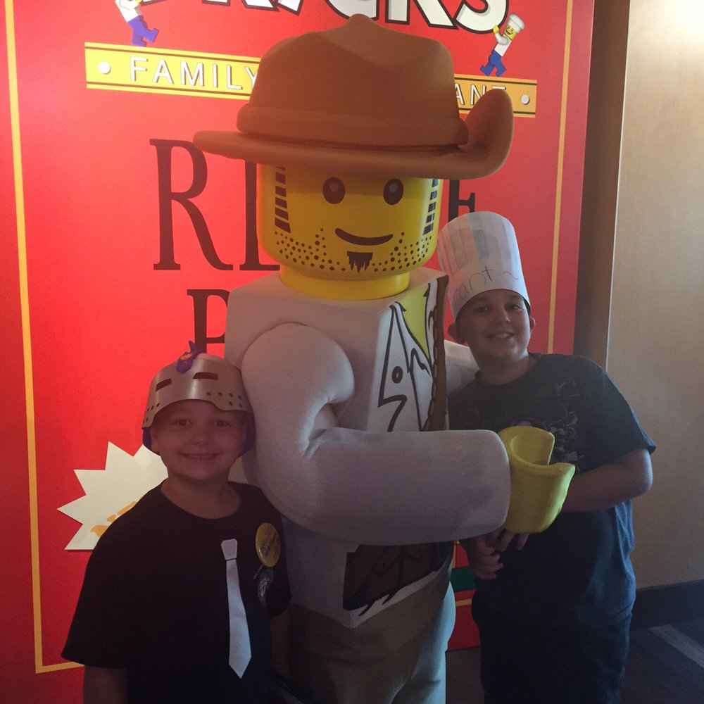 Bricks Family Restaurant - Our birthday boy and his big brother. Big brother was picked as chef of the day - New American Near Me - Winter Haven, Florida Bricks Family Restaurant - Our birthday boy and his big brother. Big brother was picked as chef of the day - New American Near Me - Winter Haven, Florida