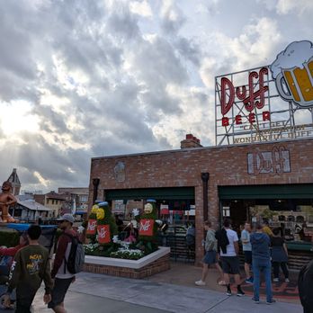Universal Orlando Resort - Duff Beer storefront. Springfield, U.S.A. at Universal Studios Florida at Universal Orlando Resort. Home of the Simpsons. - Amusement Parks Near Me - Orlando, Florida Universal Orlando Resort - Duff Beer storefront. Springfield, U.S.A. at Universal Studios Florida at Universal Orlando Resort. Home of the Simpsons. - Amusement Parks Near Me - Orlando, Florida