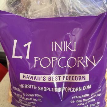 L1 Iniki Popcorn - Popcorn Shops Near Me - Aiea, Hawaii L1 Iniki Popcorn - Popcorn Shops Near Me - Aiea, Hawaii