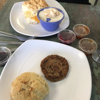 Biscuit Head - Gluten-free and Vegan Biscuit w/ Veggie Sausage Patty - Cafes Near Me - Asheville, North Carolina Biscuit Head - Gluten-free and Vegan Biscuit w/ Veggie Sausage Patty - Cafes Near Me - Asheville, North Carolina