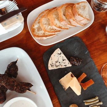 Ardesia Wine Bar - Lamb skewers and meat and cheese selection - Wine Bars Near Me - New York, New York